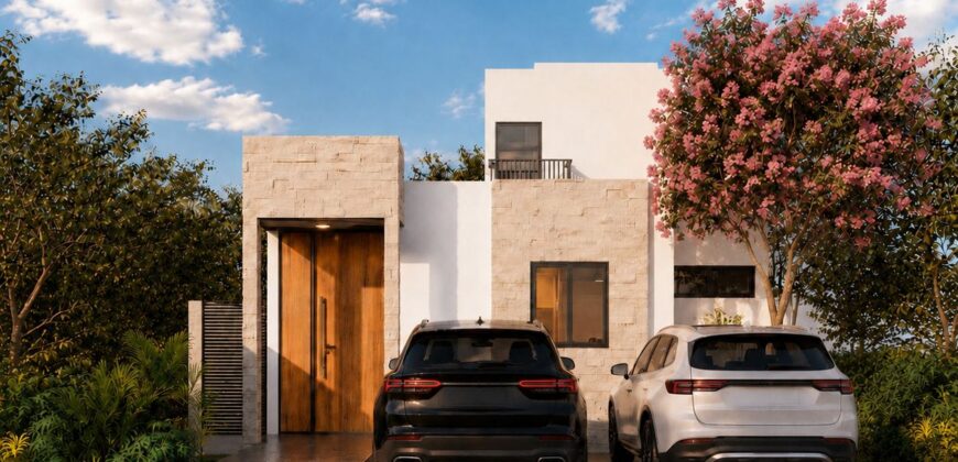 Casa Amadis en PREVENTA, ubicado en Conkal, Yucatán